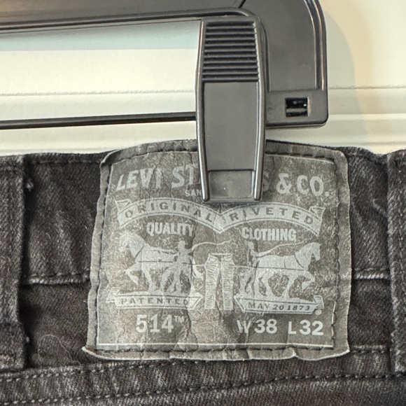 Levi's 514 Charcoal Jeans - Picture 2 of 4